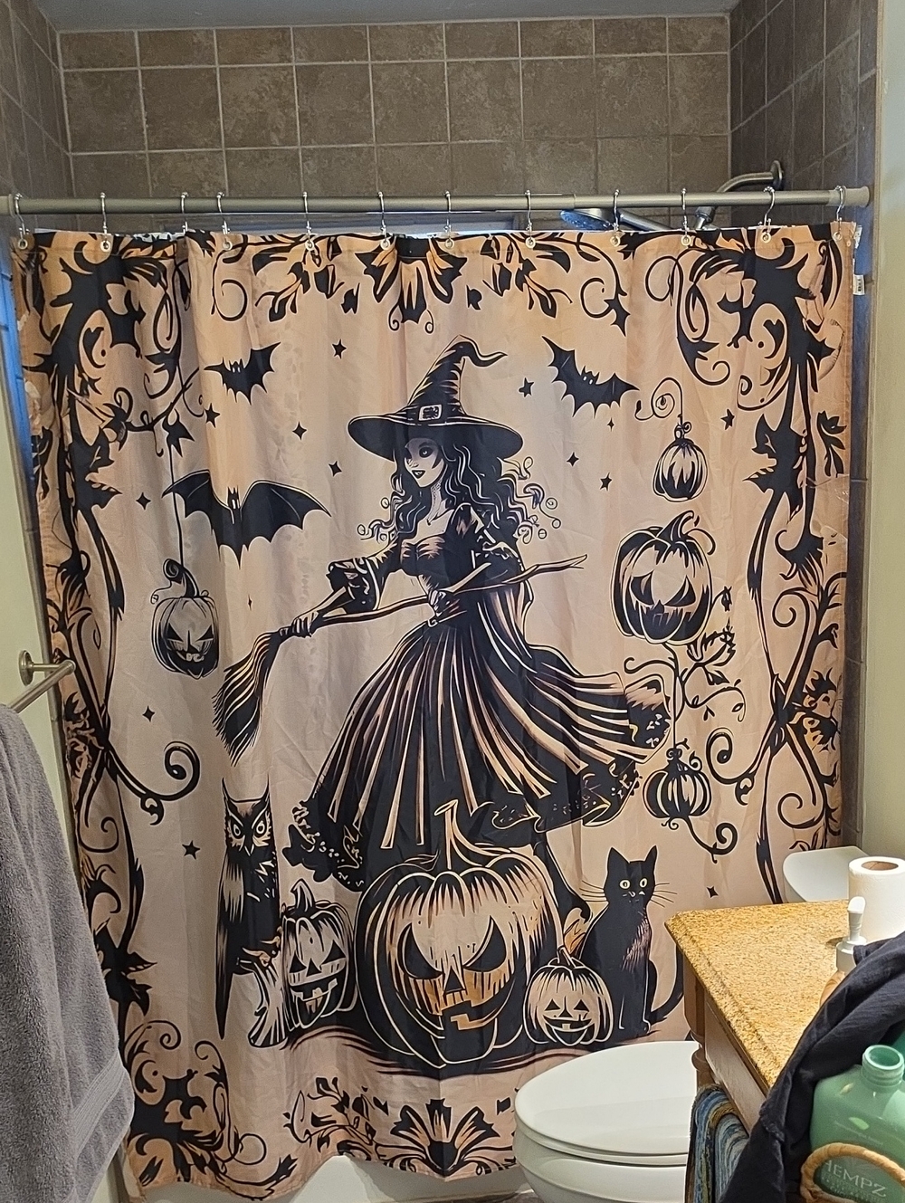 Halloween Shower Curtain